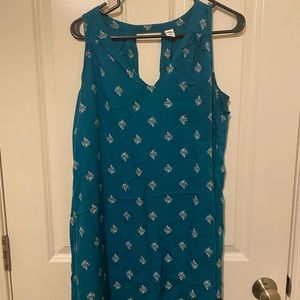 Old Navy Green dress: size: large, above knees, sleeveless